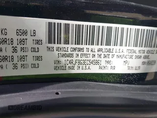 2014 Jeep Grand Cherokee Limited with VIN 1C4RJFBG3EC545861, listed as a IAAI auction lot 42216743 with 160,000 mi miles and . Bid and sale history available at DreamBid. Image 9.