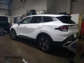 2024 Kia Sportage EX with VIN 5XYK33DF6RG202901, listed as a Copart auction lot 47247185 with 14,459 mi miles and Salvage Title. Bid and sale history available at carsss.com. Image 2.
