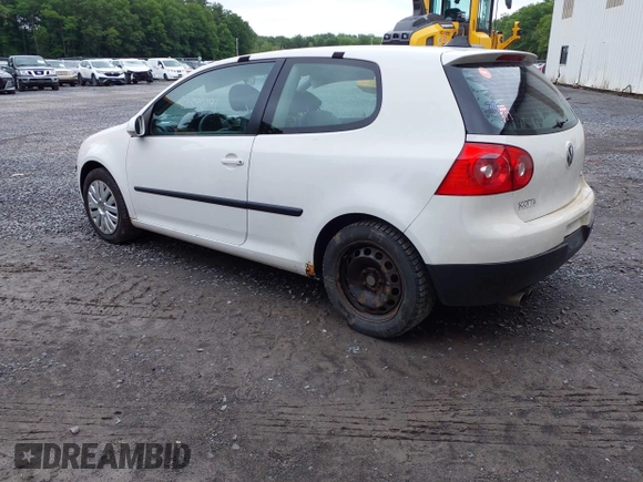 2009 Volkswagen Rabbit S with VIN WVWBB71KX9W026532, listed as a IAAI auction lot 42396191 with 161,660 mi miles and . Bid and sale history available at DreamBid. Image 3.