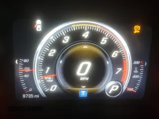 2017 Chevrolet Corvette Grand Sport 2LT with VIN 1G1YY2D77H5101557, listed as a Copart auction lot 82720374 with 8,735 mi miles and Salvage Title. Bid and sale history available at carsss.com. Image 9.