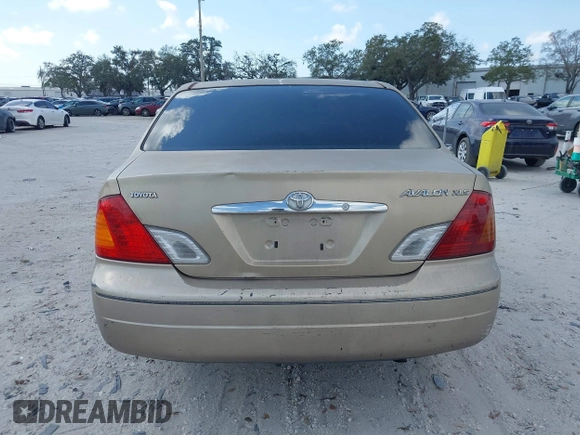 2001 Toyota Avalon XL with VIN 4T1BF28B81U144281, listed as a IAAI auction lot 41563820 with 169,911 mi miles and . Bid and sale history available at DreamBid. Image 16.
