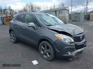 2014 Buick Encore Convenience with VIN KL4CJFSB4EB520798, listed as a IAAI auction lot 41923001 with 143,535 mi miles. Bid and sale history available at carsss.com. Image 1.