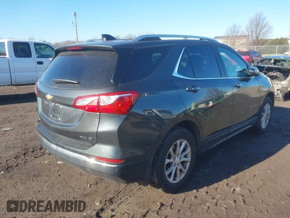2018 Chevrolet Equinox LT z VIN 2GNAXSEV2J6122861, wystawiony jako IAAI lot #41741471 z przebiegiem 121 123 mil mil oraz . Historia ofert i sprzedaży dostępna na DreamBid. Obrazek 4.