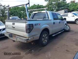 2014 Ford F-150 XL with VIN 1FTFW1EF3EFC96017, listed as a IAAI auction lot 41828150 with 113,599 mi miles. Bid and sale history available at carsss.com. Image 4.