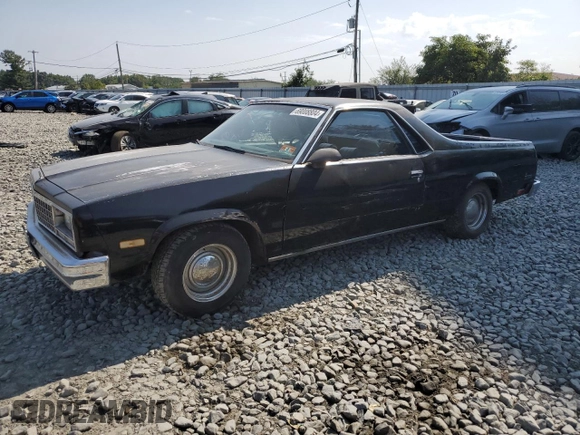 1987 Chevrolet El Camino z VIN 3GCCW80H1HS900796, wystawiony jako Copart lot #69008804 z przebiegiem 99 465 mil mil oraz Czysty tytuł • Clean title. Historia ofert i sprzedaży dostępna na DreamBid. Obrazek 1.