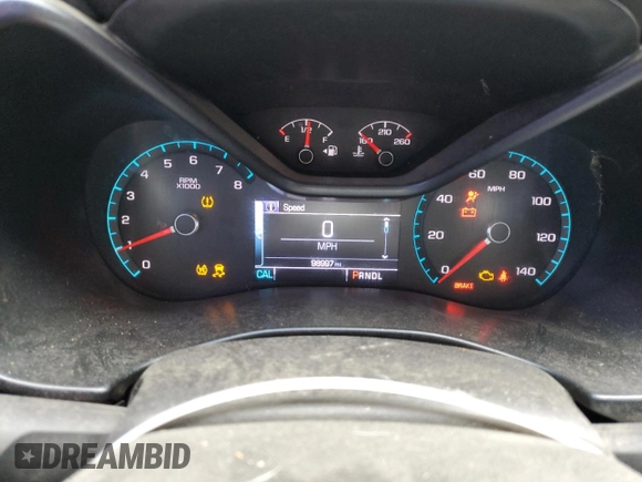 2017 Chevrolet Colorado 2WD Z71 z VIN 1GCGSDEN8H1215457, wystawiony jako Copart lot #43174685 z przebiegiem 98 997 mil mil oraz Szkoda całkowita • Salvage title. Historia ofert i sprzedaży dostępna na DreamBid. Obrazek 9.