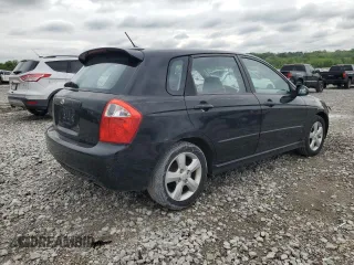 2008 Kia Spectra z VIN KNAFE161085018138, wystawiony jako Copart lot #55525705 z przebiegiem 186 272 mil mil oraz Szkody całkowita. Historia ofert i sprzedaży dostępna na DreamBid. Obrazek 3.