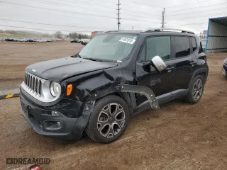 2016 Jeep Renegade Limited with VIN ZACCJADT7GPD14351, listed as a Copart auction lot 51621915 with 53,748 mi miles and Salvage Title. Bid and sale history available at carsss.com. Image 1.