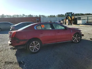 2009 Lincoln MKS with VIN 1LNHM94R09G605527, listed as a Copart auction lot 43192705 with 0 mi miles and Salvage Title. Bid and sale history available at carsss.com. Image 3.