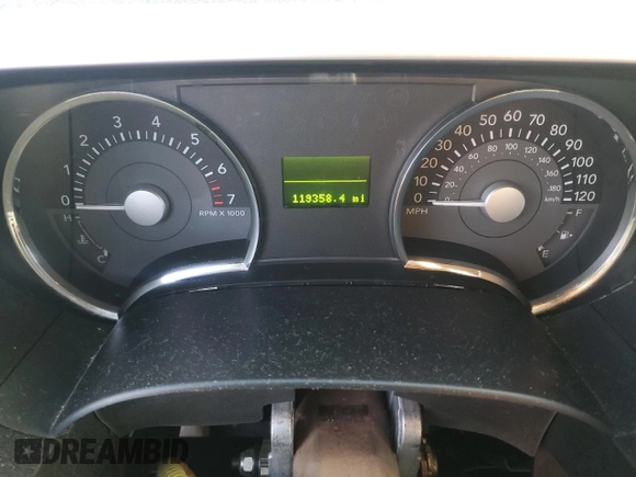 2008 Mercury Mountaineer with VIN 4M2EU37E38UJ13128, listed as a Copart auction lot 52986095 with 119,358 mi miles and Salvage title. Bid and sale history available at DreamBid. Image 9.