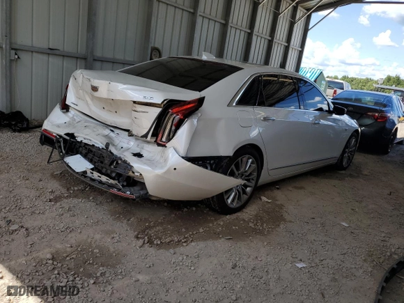 2018 Cadillac CT6 Luxury AWD with VIN 1G6KD5RS2JU145911, listed as a Copart auction lot 69659064 with 0 mi miles and Non Repairable. Bid and sale history available at carsss.com. Image 3.