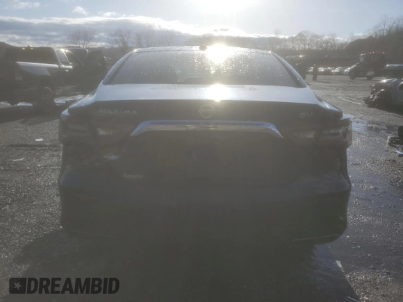 2019 Nissan Maxima SV with VIN 1N4AA6AV1KC372727, listed as a Copart auction lot 49873135 with 115,712 mi miles and Salvage Title. Bid and sale history available at DreamBid. Image 6.