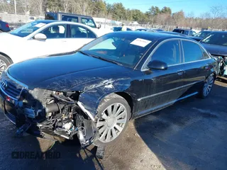 2005 Audi A8 L with VIN WAUML44E85N014712, listed as a IAAI auction lot 41463162 with 120,000 mi miles. Bid and sale history available at carsss.com. Image 2.