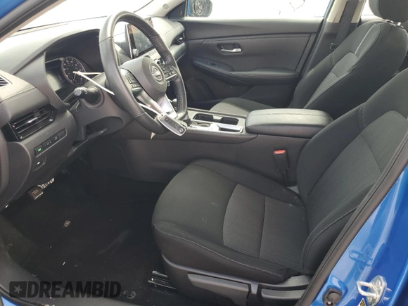 2024 Nissan Sentra SV with VIN 3N1AB8CV8RY363463, listed as a Copart auction lot 57972965 with 15,786 mi miles and Salvage title. Bid and sale history available at DreamBid. Image 7.