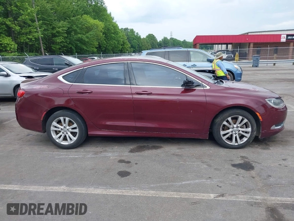 2016 Chrysler 200 Limited with VIN 1C3CCCAB5GN157031, listed as a IAAI auction lot 42121143 with 174,988 mi miles. Bid and sale history available at carsss.com. Image 13.