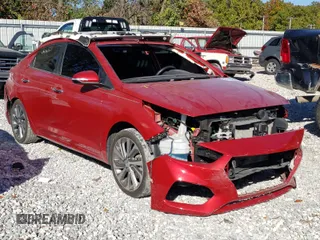 2018 Hyundai Accent Limited with VIN 3KPC34A37JE010621, listed as a Copart auction lot 40068504 with 40,445 mi miles and Salvage Title. Bid and sale history available at carsss.com. Image 1.