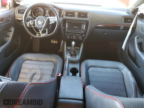 2015 Volkswagen Jetta GLI SEL with VIN 3VW4S7AJ9FM417079, listed as a Copart auction lot 81130584 with 100,898 mi miles and Salvage title. Bid and sale history available at DreamBid. Image 8.