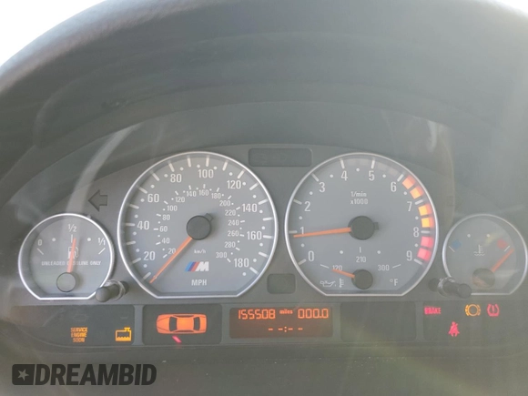 2004 BMW 3 Series M3 with VIN WBSBL93474PN57240, listed as a Copart auction lot 75748474 with 155,508 mi miles and Clean Title. Bid and sale history available at DreamBid. Image 9.