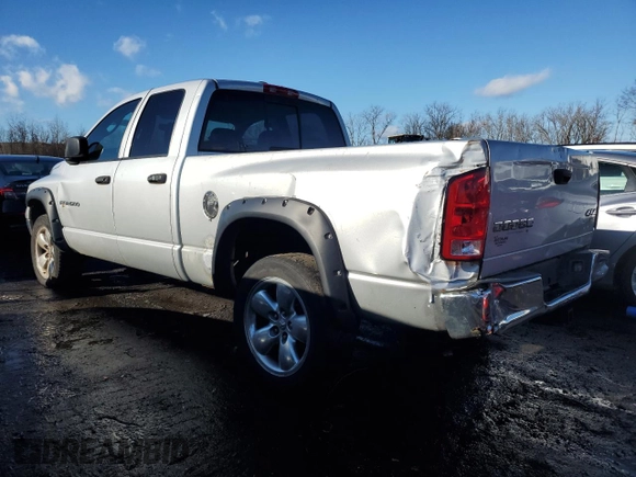 2004 Dodge 1500 SLT with VIN 1D7HU18D74S790076, listed as a Copart auction lot 84510574 with 231,039 mi miles and Non Repairable. Bid and sale history available at carsss.com. Image 2.