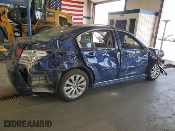 2011 Subaru Legacy Limited Power Moon with VIN 4S3BMBK60B3262418, listed as a Copart auction lot 61397035 with 195,914 mi miles and Salvage title. Bid and sale history available at DreamBid. Image 3.