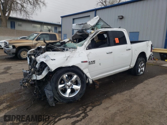 2018 Ram 1500 Big Horn z VIN 1C6RR6LMXJS263317, wystawiony jako Copart lot #47541705 z przebiegiem Nie podano mil oraz Nie do naprawy • Non repairable. Historia ofert i sprzedaży dostępna na DreamBid. Obrazek 1.