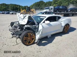 2018 Chevrolet Camaro 2LT with VIN 1G1FD1RS1J0153201, listed as a Copart auction lot 70767724 with 0 mi miles and Salvage Title. Bid and sale history available at carsss.com. Image 1.