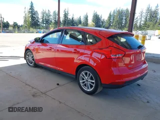 2015 Ford Focus SE with VIN 1FADP3K25FL294442, listed as a IAAI auction lot 42078572 with 127,523 mi miles. Bid and sale history available at carsss.com. Image 3.