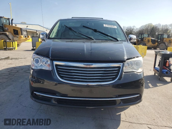 2015 Chrysler Town & Country Limited Platinum with VIN 2C4RC1GG7FR710843, listed as a Copart auction lot 51666645 with 0 mi miles and Clean Title. Bid and sale history available at carsss.com. Image 5.