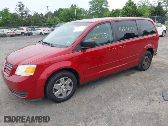 2009 Dodge Grand Caravan SE with VIN 2D8HN44E19R533142, listed as a IAAI auction lot 42277333 with 201,081 mi miles and . Bid and sale history available at DreamBid. Image 18.