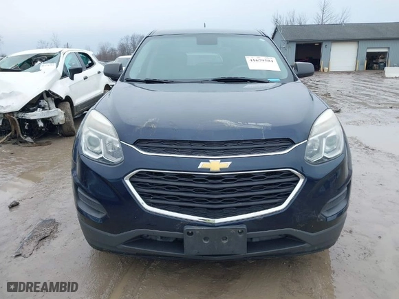 2017 Chevrolet Equinox LS with VIN 2GNALBEK2H1550275, listed as a IAAI auction lot 41679584 with 145,401 mi miles. Bid and sale history available at carsss.com. Image 12.