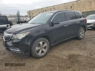2014 Acura MDX with VIN 5FRYD4H2XEB005623, listed as a Copart auction lot 50587025 with 139,241 mi miles and Clean Title. Bid and sale history available at carsss.com. Image 1.