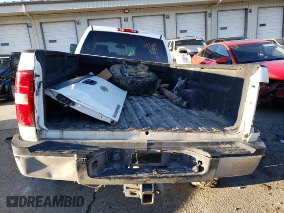 2012 Chevrolet Silverado 3500HD Work Truck with VIN 1GC4KZC81CF120568, listed as a Copart auction lot 83803474 with 206,252 mi miles and Salvage Title. Bid and sale history available at carsss.com. Image 6.