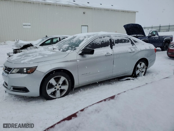 2016 Chevrolet Impala LS with VIN 2G11X5SAXG9137653, listed as a Copart auction lot 88503045 with 207,539 mi miles and Clean Title. Bid and sale history available at carsss.com. Image 1.