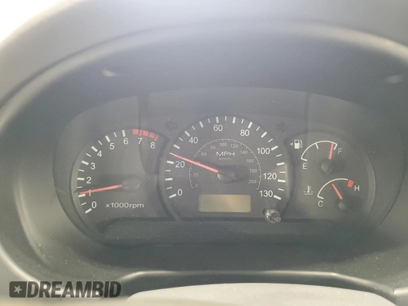 2005 Hyundai Accent GLS with VIN KMHCG45C95U632932, listed as a Copart auction lot 69448004 with 0 mi miles and Salvage Title. Bid and sale history available at carsss.com. Image 9.