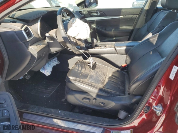 2020 Nissan Maxima SL with VIN 1N4AA6DV0LC376863, listed as a Copart auction lot 45686645 with 143,212 mi miles and Salvage Title. Bid and sale history available at carsss.com. Image 7.