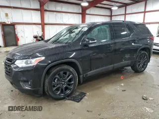2021 Chevrolet Traverse RS with VIN 1GNEVJKW7MJ200783, listed as a Copart auction lot 45284685 with 60,627 mi miles and Salvage Title. Bid and sale history available at carsss.com. Image 1.