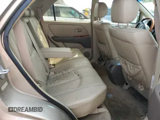 2001 Lexus RX 300 with VIN JTJGF10U210089459, listed as a Copart auction lot 74503754 with 0 mi miles and Non Repairable. Bid and sale history available at carsss.com. Image 11.