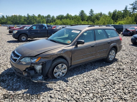 2009 Subaru Outback with VIN 4S4BP60C497339054, listed as a Copart auction lot 68699204 with 164,227 mi miles and Salvage Title. Bid and sale history available at carsss.com. Image 1.