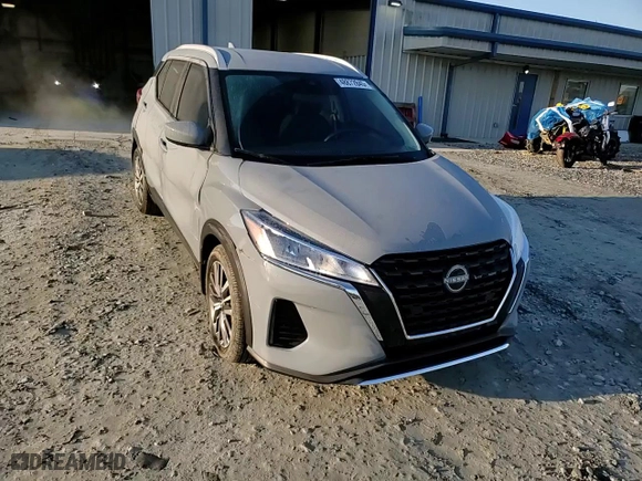 2024 Nissan Kicks SV with VIN 3N1CP5CV1RL535970, listed as a Copart auction lot 48872845 with 6,372 mi miles and Salvage Title. Bid and sale history available at carsss.com. Image 12.
