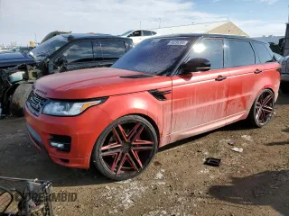 2017 Land Rover Range Rover Sport HSE Dynamic z VIN SALWV2FV8HA154707, wystawiony jako Copart lot #46296365 z przebiegiem 86 681 mil mil oraz Szkoda całkowita • Salvage title. Historia ofert i sprzedaży dostępna na DreamBid. Obrazek 1.