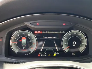 2023 Audi Q7 Premium Plus with VIN WA1LCBF74PD015442, listed as a Copart auction lot 57812485 with 25,117 mi miles and Salvage title. Bid and sale history available at DreamBid. Image 9.