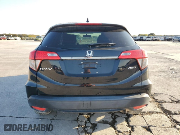 2022 Honda HR-V LX with VIN 3CZRU6H35NM702035, listed as a Copart auction lot 78418324 with 28,309 mi miles and Salvage Title. Bid and sale history available at DreamBid. Image 6.