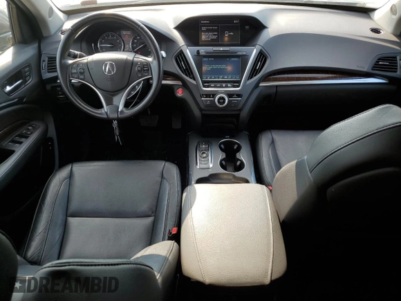 2019 Acura MDX with VIN 5J8YD3H35KL013093, listed as a Copart auction lot 59222654 with 61,311 mi miles and Salvage Title. Bid and sale history available at carsss.com. Image 8.
