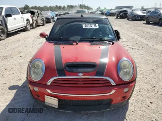 2005 MINI Convertible S with VIN WMWRH33535TF84456, listed as a Copart auction lot 50120725 with 149,840 mi miles and Salvage Title. Bid and sale history available at DreamBid. Image 5.