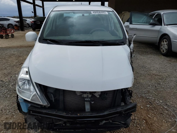2011 Nissan Versa 1.8 S with VIN 3N1BC1AP0BL395582, listed as a Copart auction lot 49958445 with 97,903 mi miles and Salvage Title. Bid and sale history available at carsss.com. Image 5.