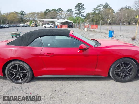2018 Ford Mustang EcoBoost Premium with VIN 1FATP8UH3J5110137, listed as a IAAI auction lot 41868345 with 75,126 mi miles and . Bid and sale history available at DreamBid. Image 13.