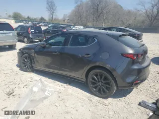2023 Mazda Mazda3 Hatchback 2.5 S Premium with VIN JM1BPAMM1P1601266, listed as a Copart auction lot 50915755 with 29,697 mi miles and Salvage Title. Bid and sale history available at carsss.com. Image 2.