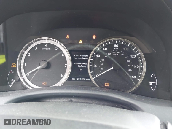2015 Lexus GS 350 with VIN JTHCE1BL8FA008408, listed as a IAAI auction lot 42208961 with 211,038 mi miles and . Bid and sale history available at DreamBid. Image 7.