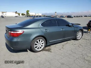 2007 Lexus LS 460 с VIN JTHBL46F275044449, выставлен на аукционе Copart как лот 59719565 с пробегом 127 836 миль миль и Списание • Salvage title. История ставок и продаж доступна на DreamBid. Изображение 3.