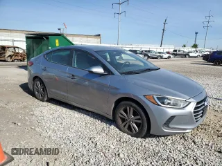 2017 Hyundai Elantra SE with VIN 5NPD84LF3HH027189, listed as a Copart auction lot 53327965 with 121,434 mi miles and Salvage title. Bid and sale history available at DreamBid. Image 4.
